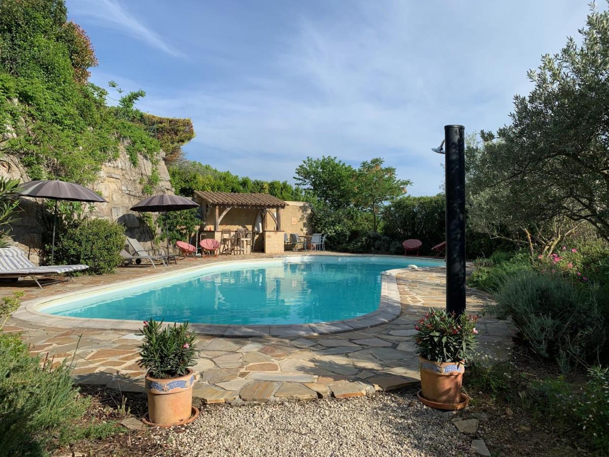 Le Fleuriste Villa Saint-Sauveur-de-Cruzière Bagian luar foto